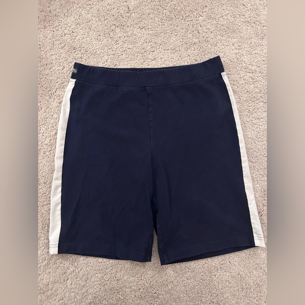 Ralph Lauren women’s Lauren Active shorts in size M Navy Blue